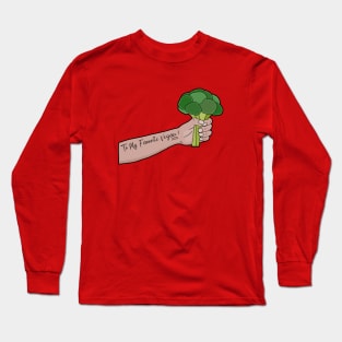 To My Favorite Herbivore Long Sleeve T-Shirt